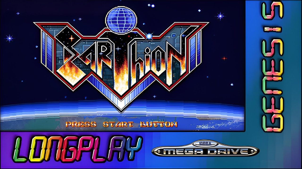Earthion (Sega Genesis Longplay 60fps)