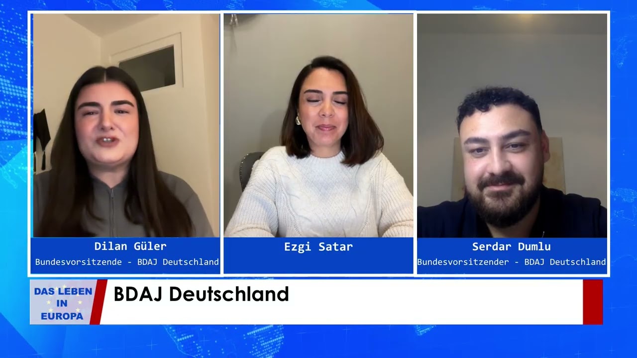 Das Leben in Europa mit Ezgi&nbsp;Satar | BDAJ Deutschland  | 11.11.2025  | Yol TV