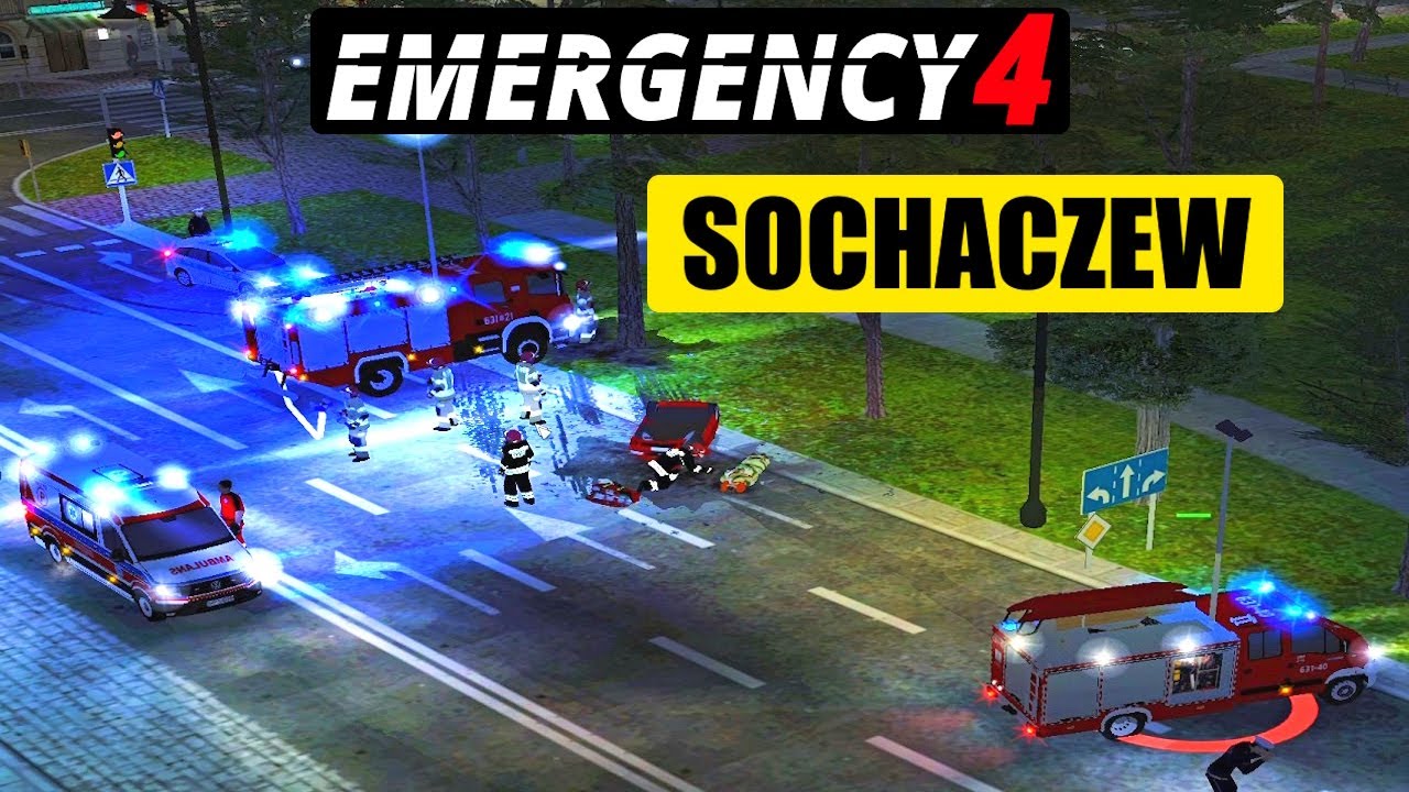 JRG SOCHACZEW - Emergency 4 🚨Dachowanie Samochodu