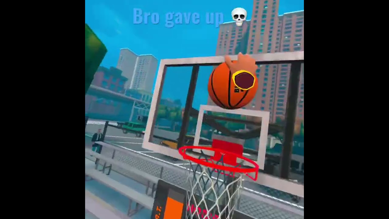 Slapping The AI In Blacktop Hoops VR!