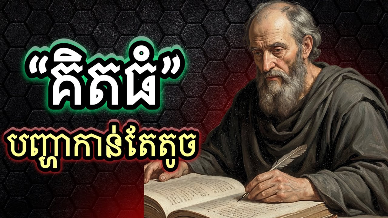 ហេតុអ្វីមនុស្សគិតធំ មើលបញ្ហាជារឿងតូចតាច?