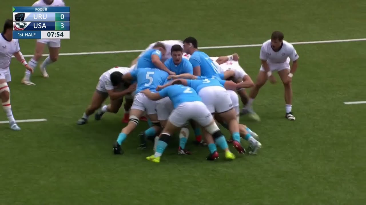 Uruguay U20 vs USA U20 | Full Match | World Rugby U20 Trophy 2024