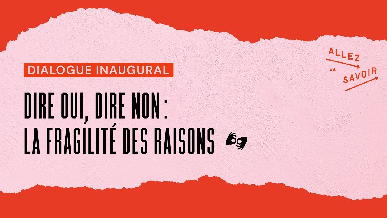 [Allez Savoir 2024] Dialogue inaugural 