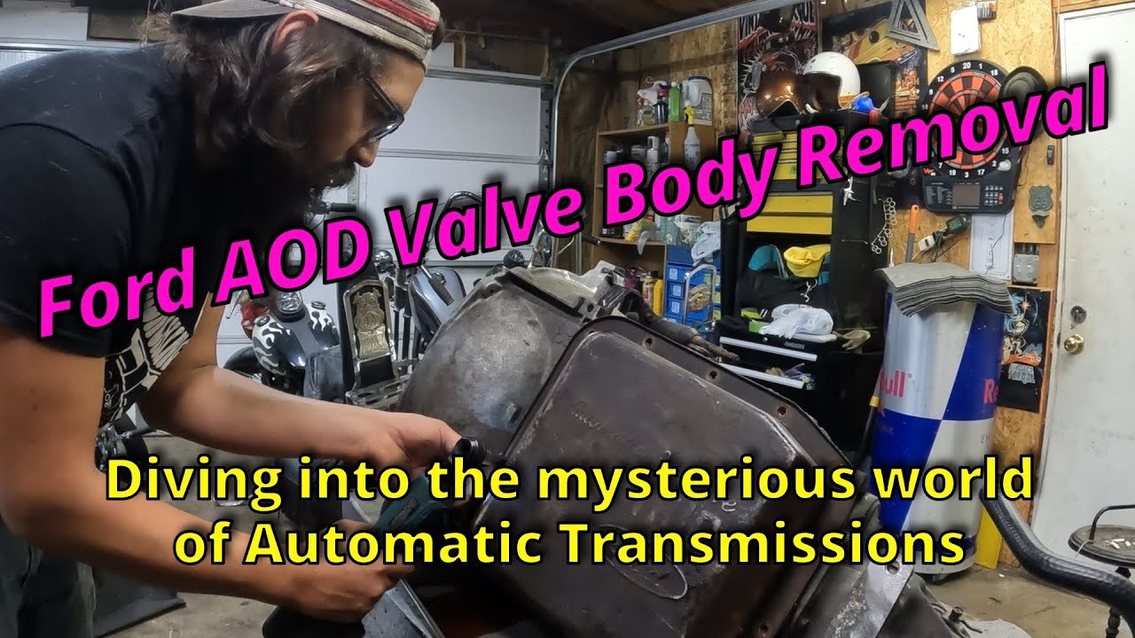 Ford AOD Transmission Valve Body Removal - 1970 Falcon's Getting a Shift Kit (Part 1)