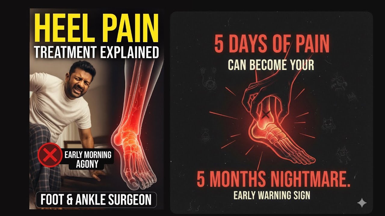 Heel pain Guide / Everything you should know about Heel pain  by Dr Chandan Narang Foot Surgeon