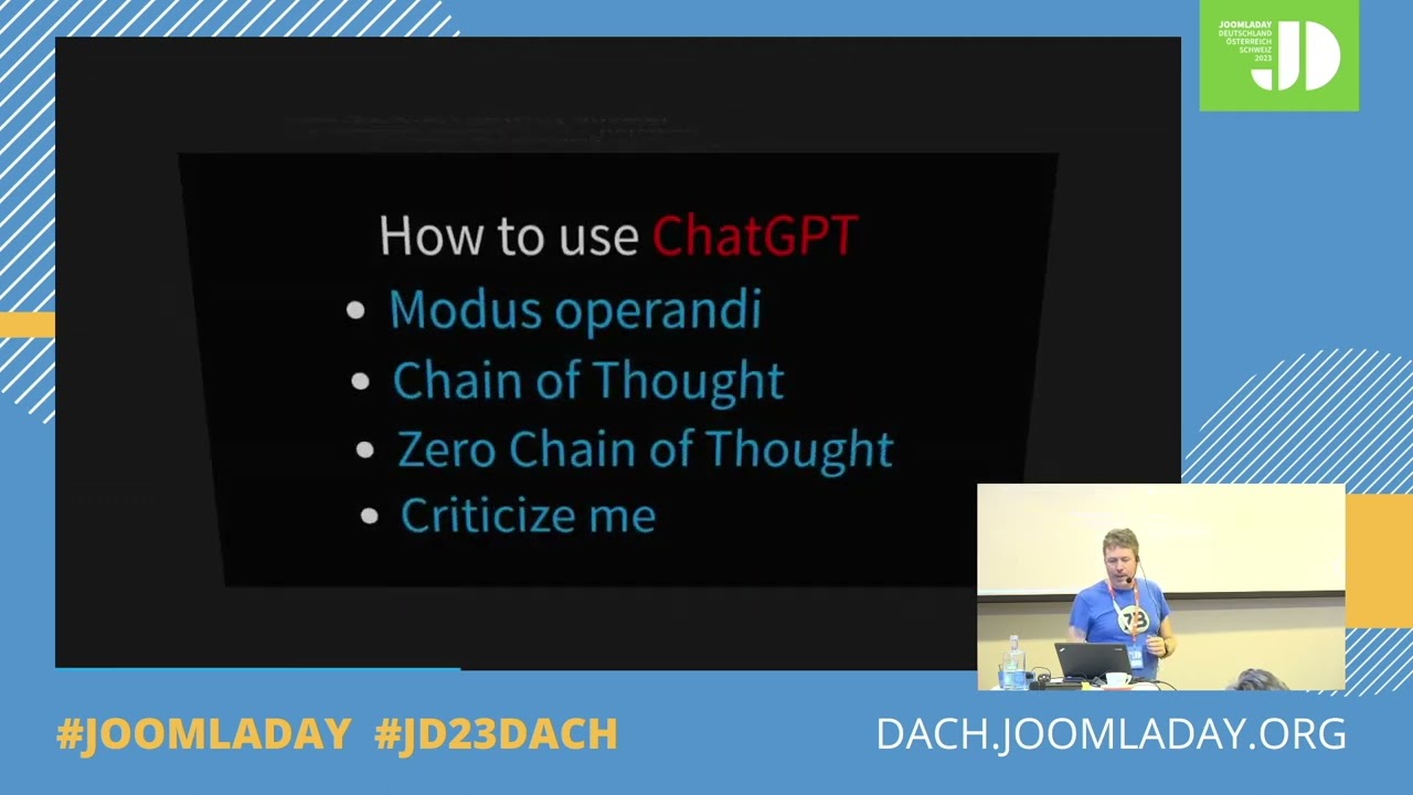 JD23DACH  - How ChatGPT and AI will change website building [EN]