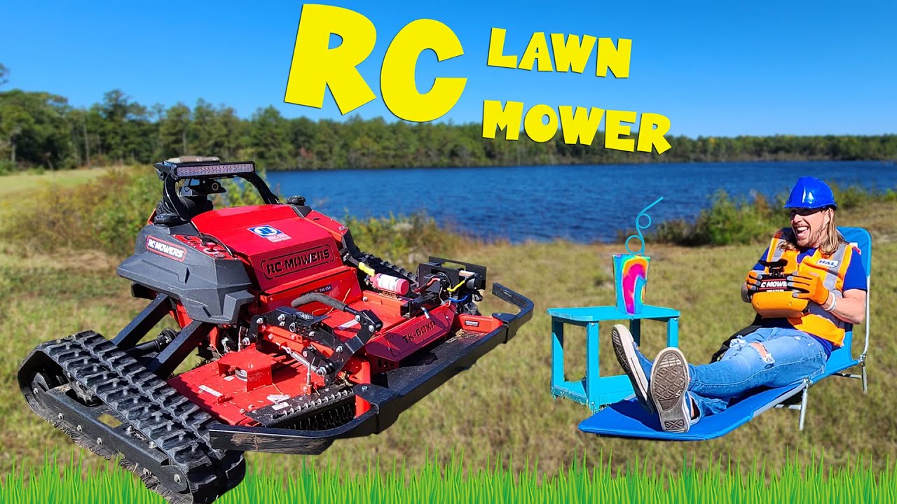 RC Lawn Mowers with Handyman Hal | Remote Control Mowers