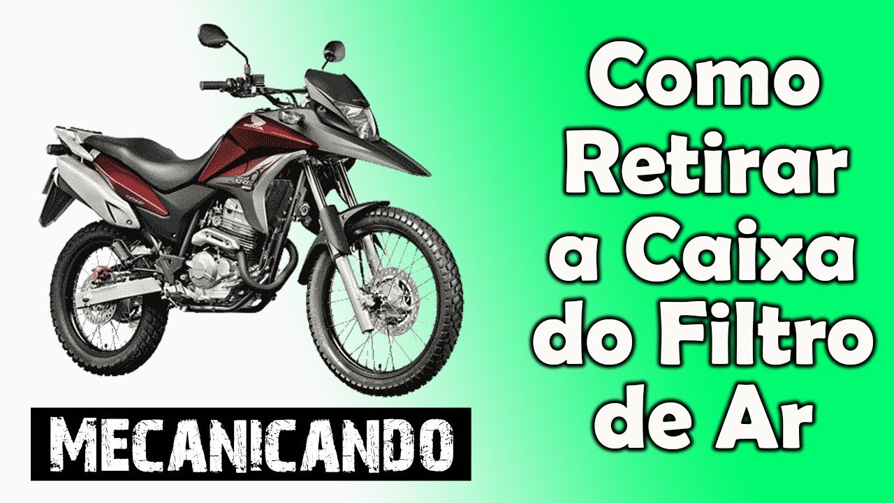 Como Retirar a Caixa do Filtro de Ar da XRE 300