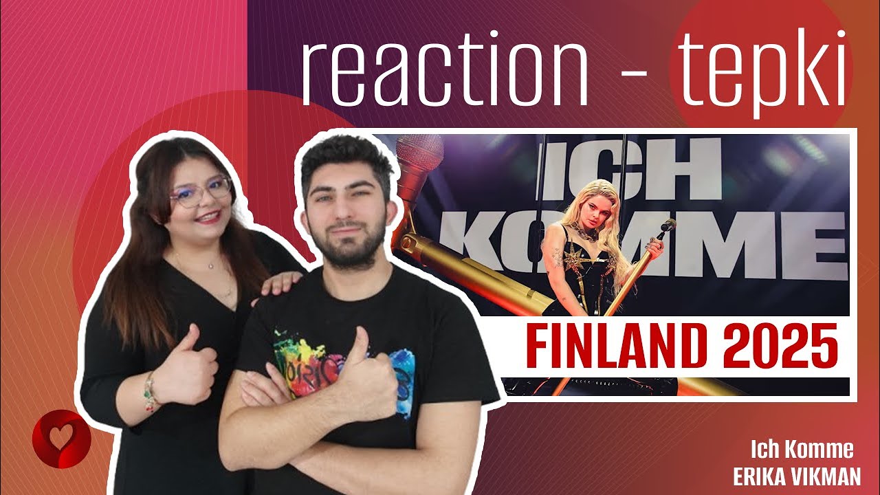 REACTION • Erika Vikman - ICH KOMME (Eurovision 2025 🇫🇮 Finland)