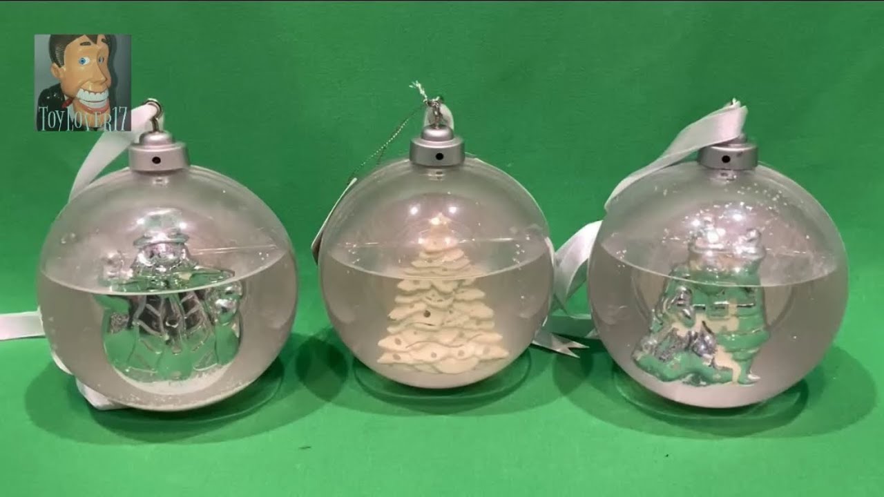 Mr. Christmas 2009 Musical Snowball Ornaments - All 15 Songs