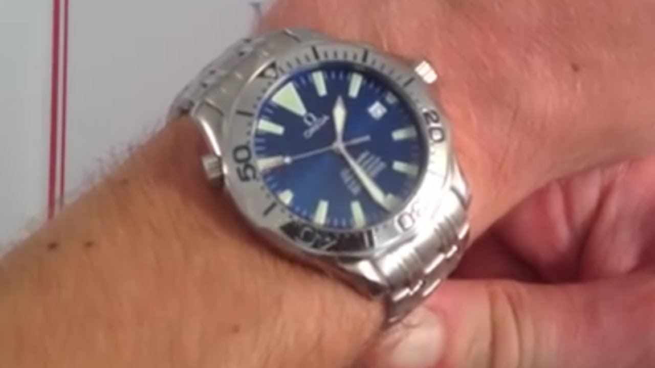 Omega Seamaster Professional Diver 300M 2055.80.00 Luxury Watch Review