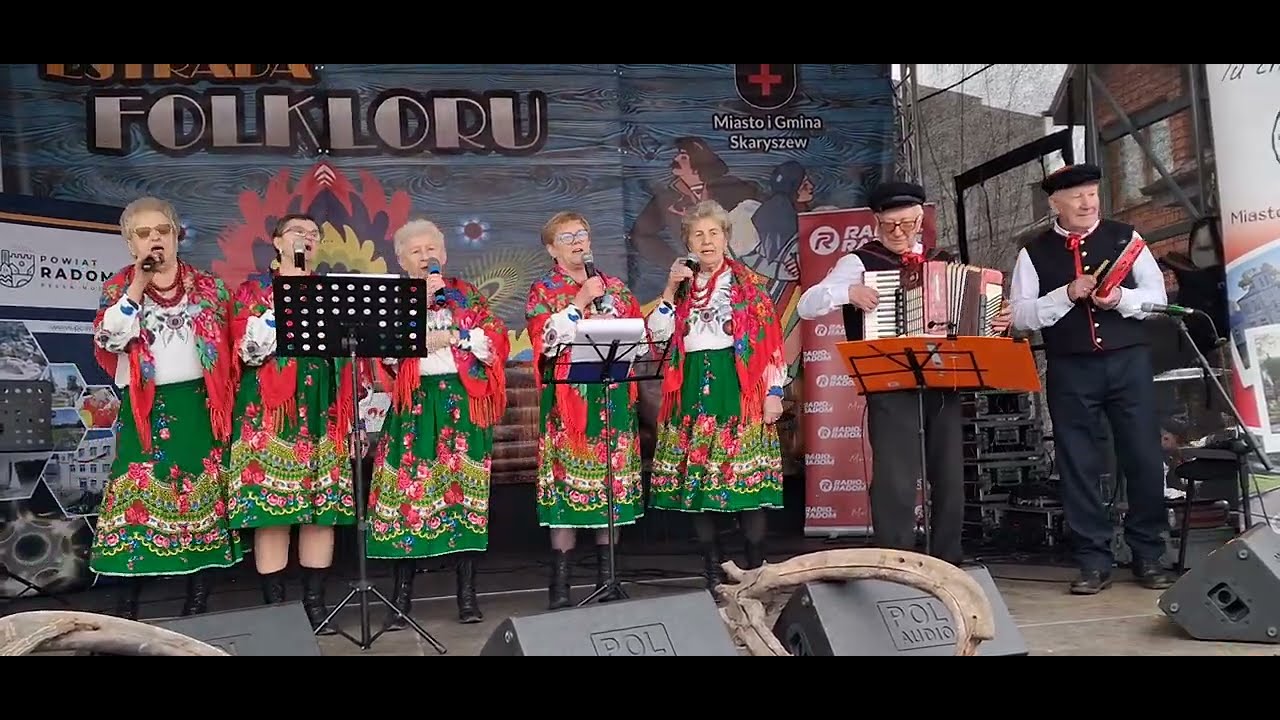 23.02.2026r. Występ Zespołu Ludowego Wesołe Babebczki z Orońska na Estradzie Folkloru w Skaryszewie