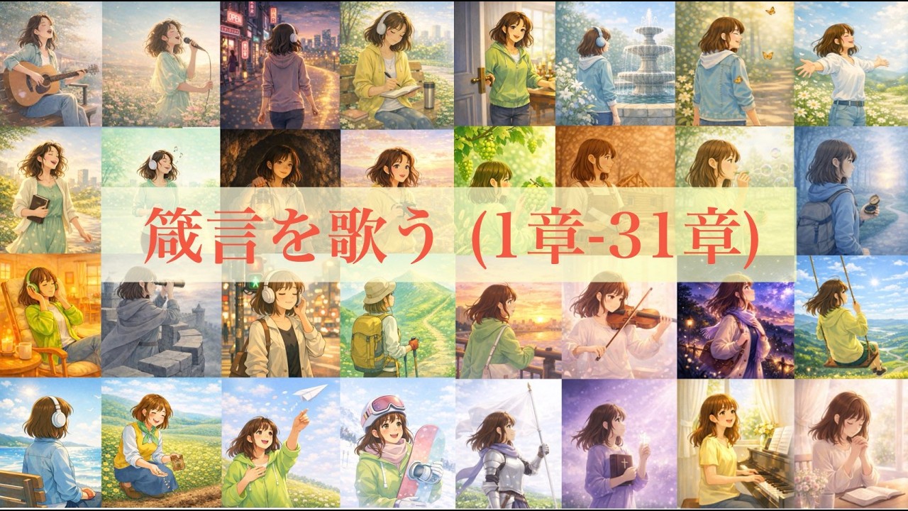 箴言を歌う、箴言1-31章、ジャパンバイブルワーシップ