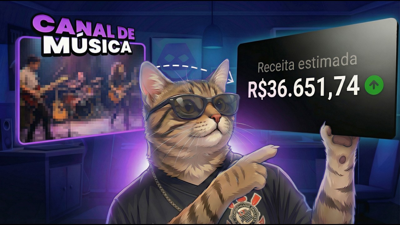 quanto paga 1 MILHÃO de views em um canal dark de música?