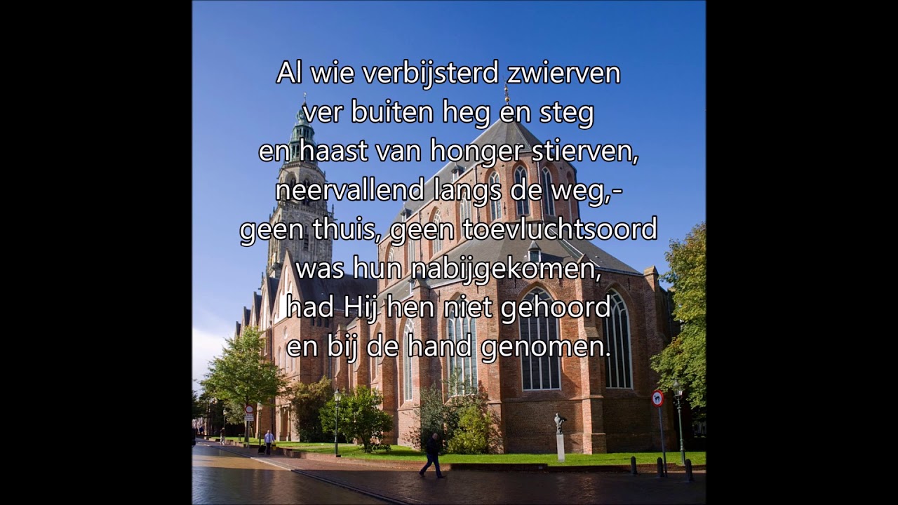 Psalm 107, Gods goedheid houdt ons staande. Massale samenzang Martinikerk Groningen