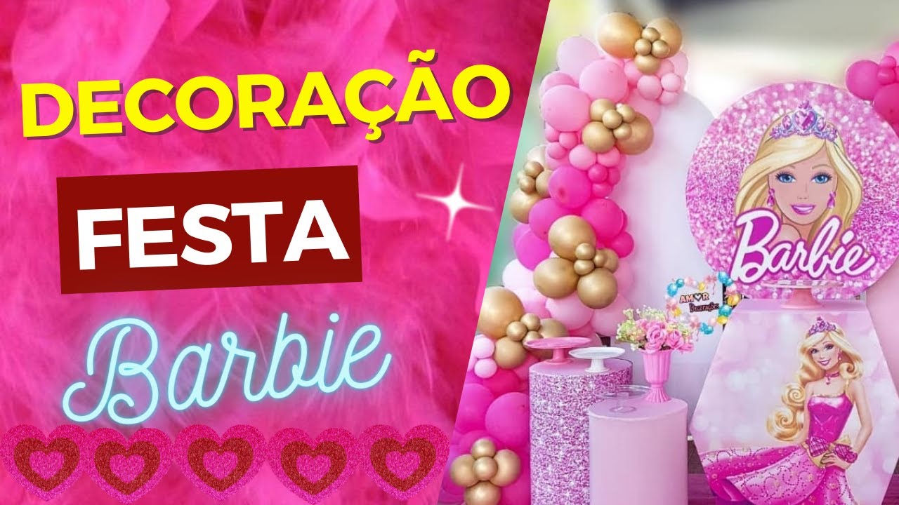 💖-IDEIAS PARA FESTA Barbie