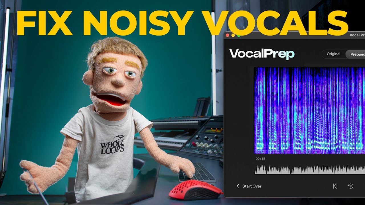 Fix Noisy Vocals with AI 🎙️VocalPrep by AutoTune