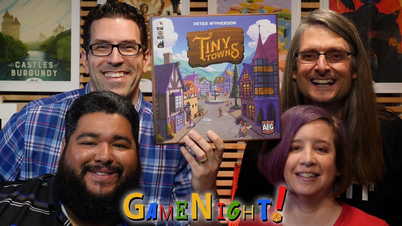 Tiny Towns - GameNight! Se6 Ep50 - How to Play and Playthrough
