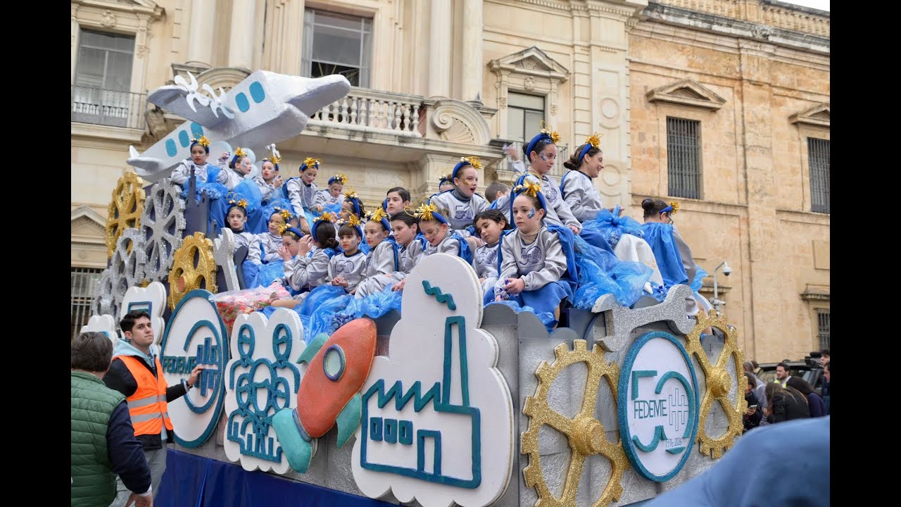 Vídeo resumen carroza conmemorativa 50º Aniversario FEDEME | Cabalgata de Reyes de Sevilla 2026