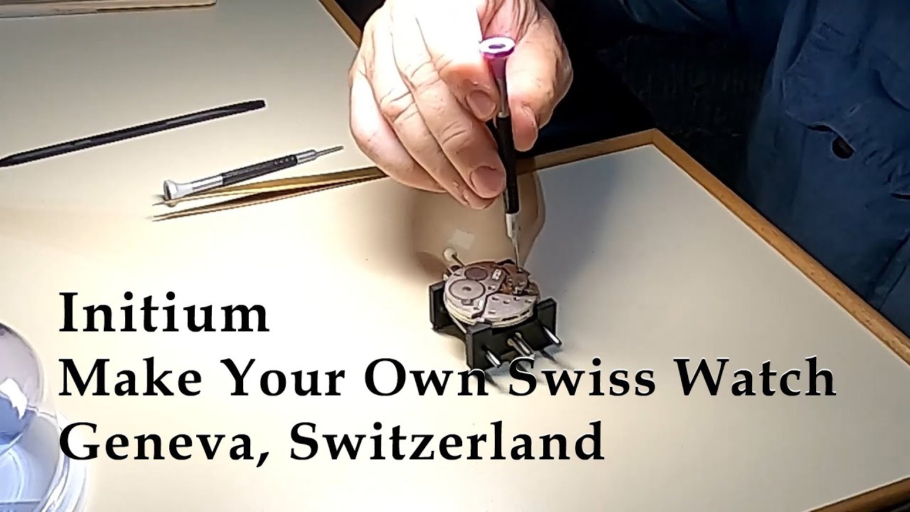 Initium Watch Making Class Geneva