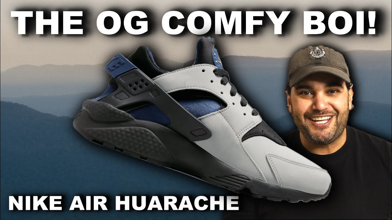 COMFORT FIRST! Nike Air Huarache Shadow, Black, Midnight Navy | Unbox, On Feet, Detailed Review!
