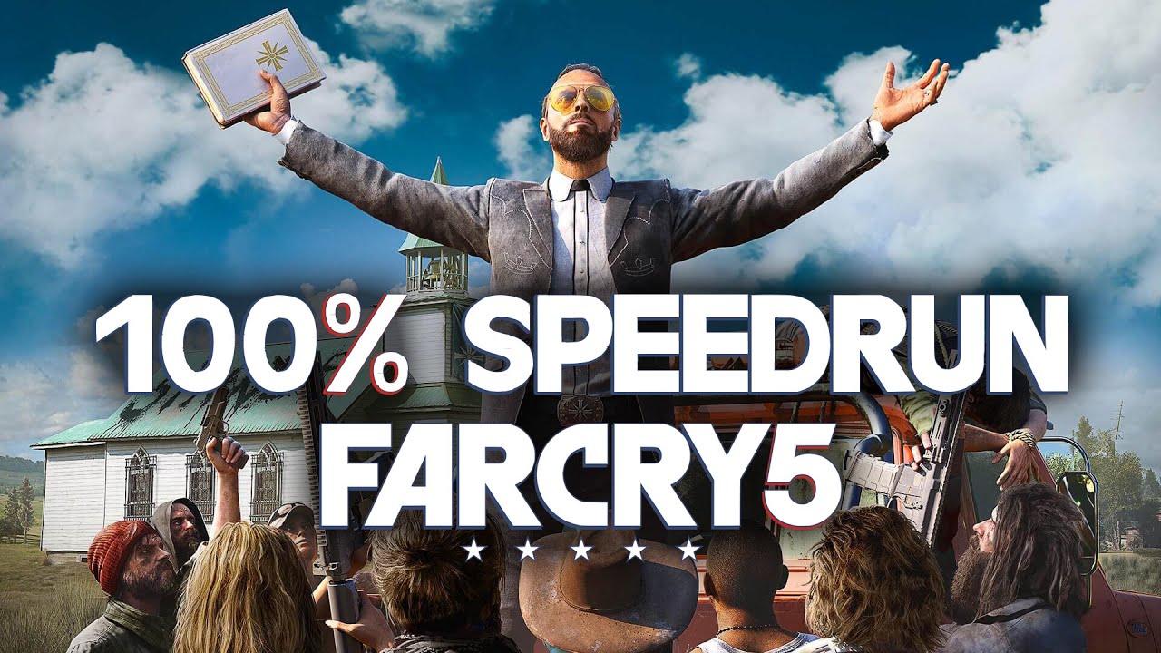 (OLD RECORD) Far Cry 5 100% Speedrun 11:18:10