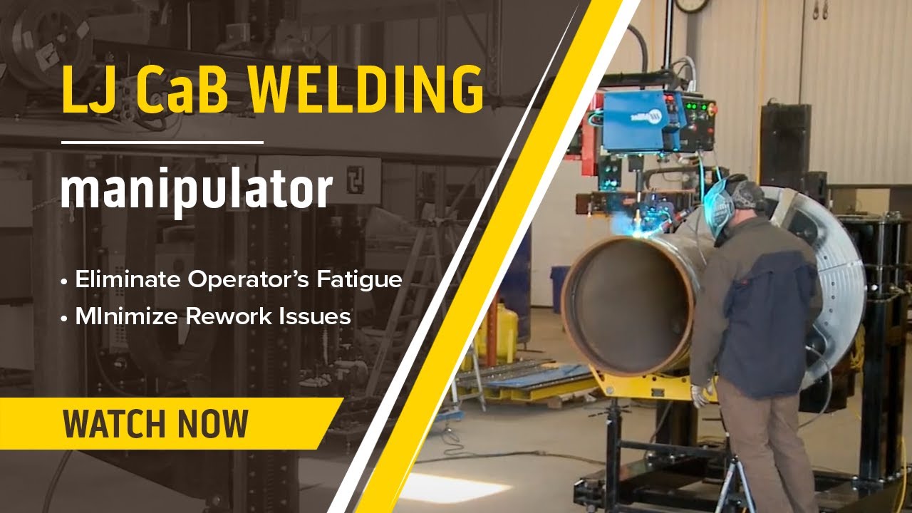 CaB Welding Manipulator for Higher MIG Deposition Rates