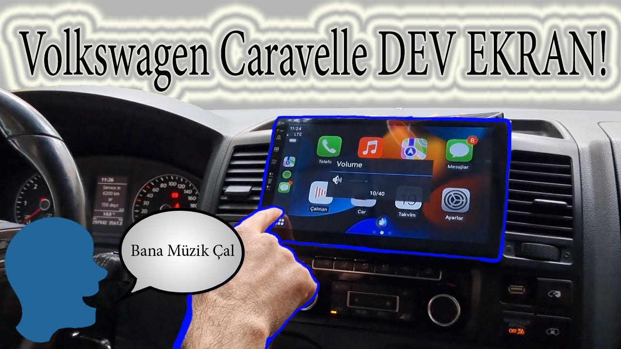 Volkswagen Caravelle | Carplay Özellikli Dev Ekran! (10.1 İnç) 22-1280
