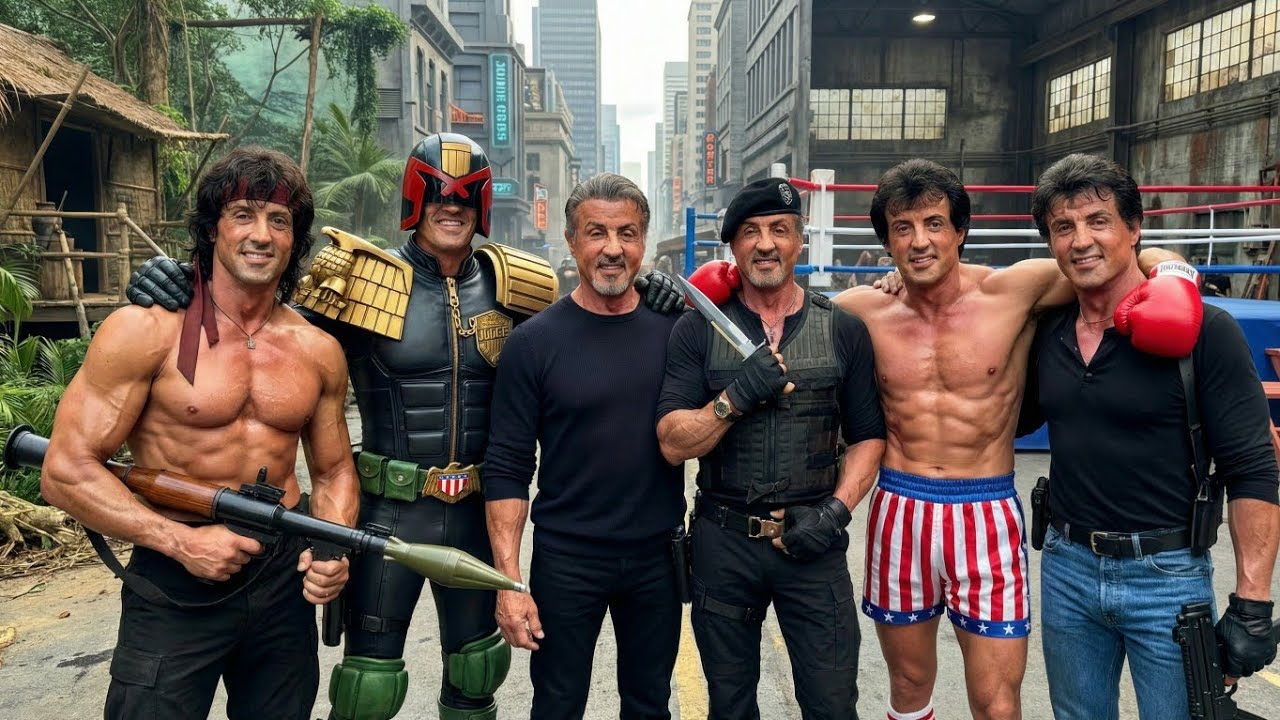💪Where is Stallone? Sylvester's Best Movie Roles @StarRewindsOfficial