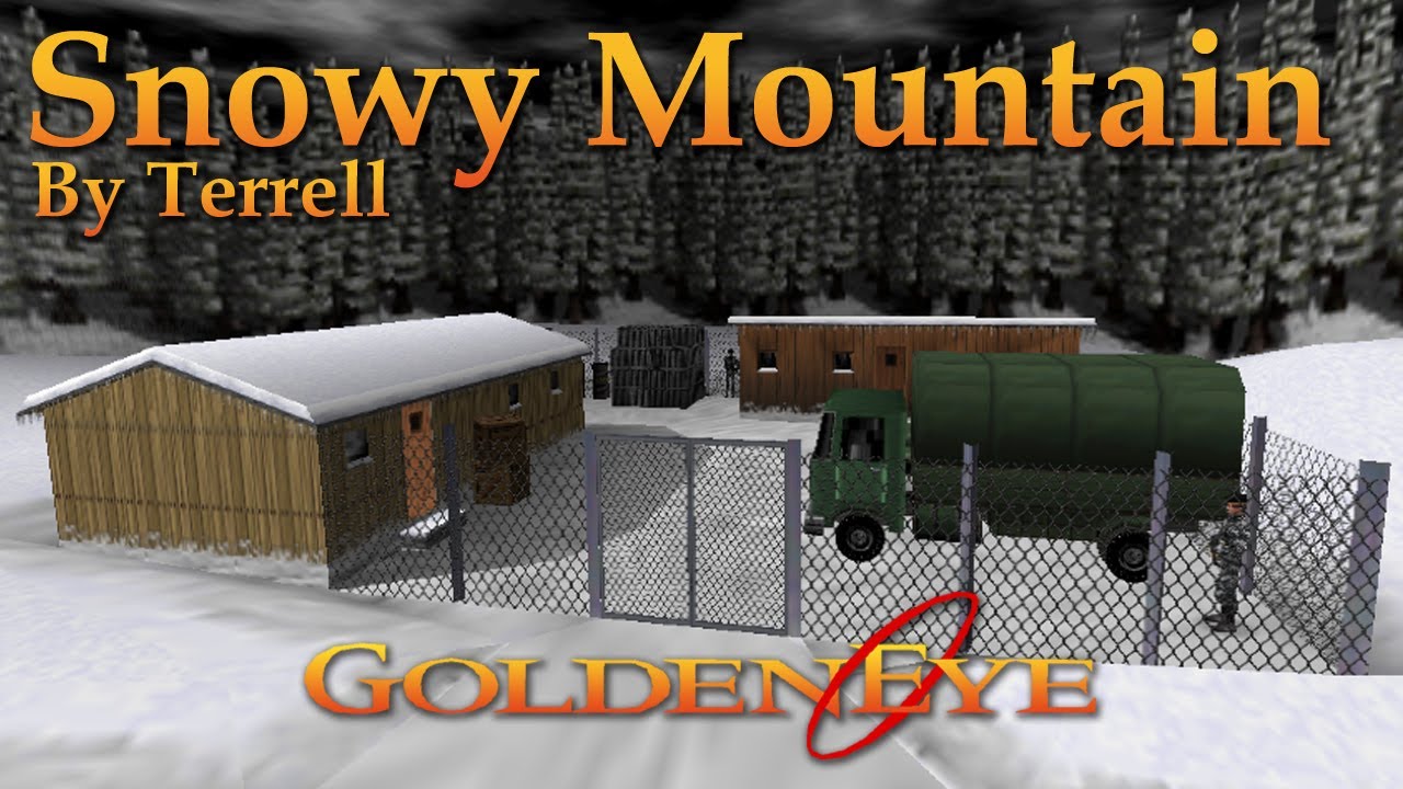 GoldenEye 007 N64 Custom Level - Snowy Mountain