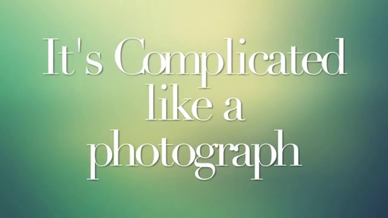 Complicated ft. Elizabeth Gillies Lyrics