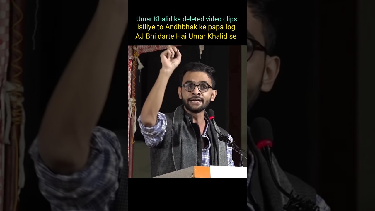 isiliye Umar Khalid ko Bailed Nhi Mila? #shorts #umarkhalid #reelsindia #fobutaiz #jnu #reels