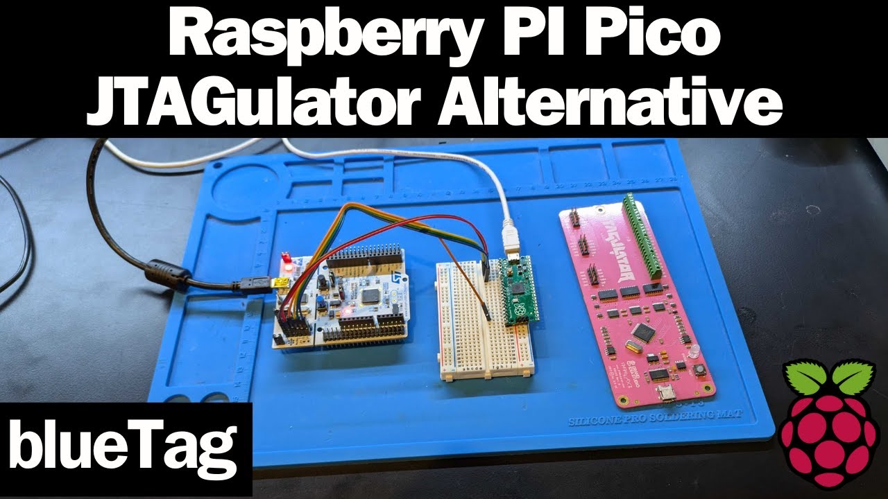 blueTag - A Raspberry PI Pico JTAGulator Alternative
