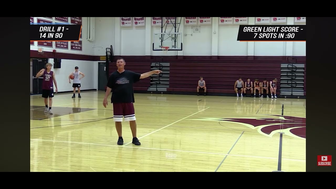 14 in 90 Green Light Shooting Drill