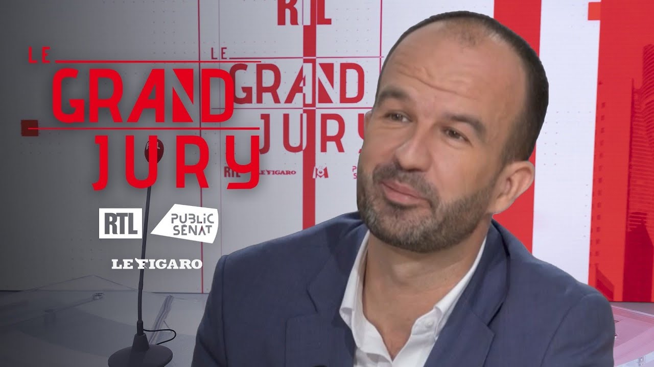 #Direct 🔴Manuel Bompard, Député LFI, invité du Grand Jury RTL-Le Figaro-Public Sénat