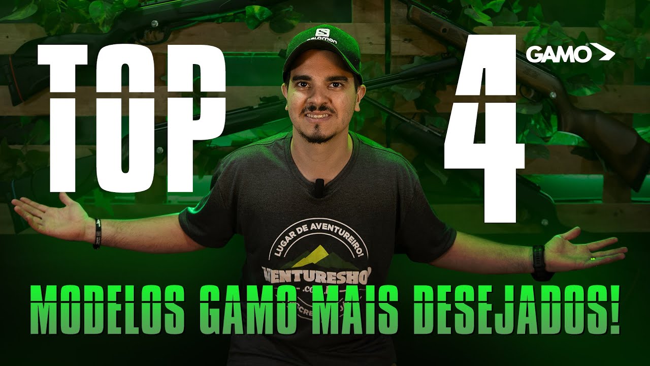 GAMO | CONHE&Ccedil;A O TOP 4 MODELOS MAIS PROCURADOS PELOS ATIRADORES!