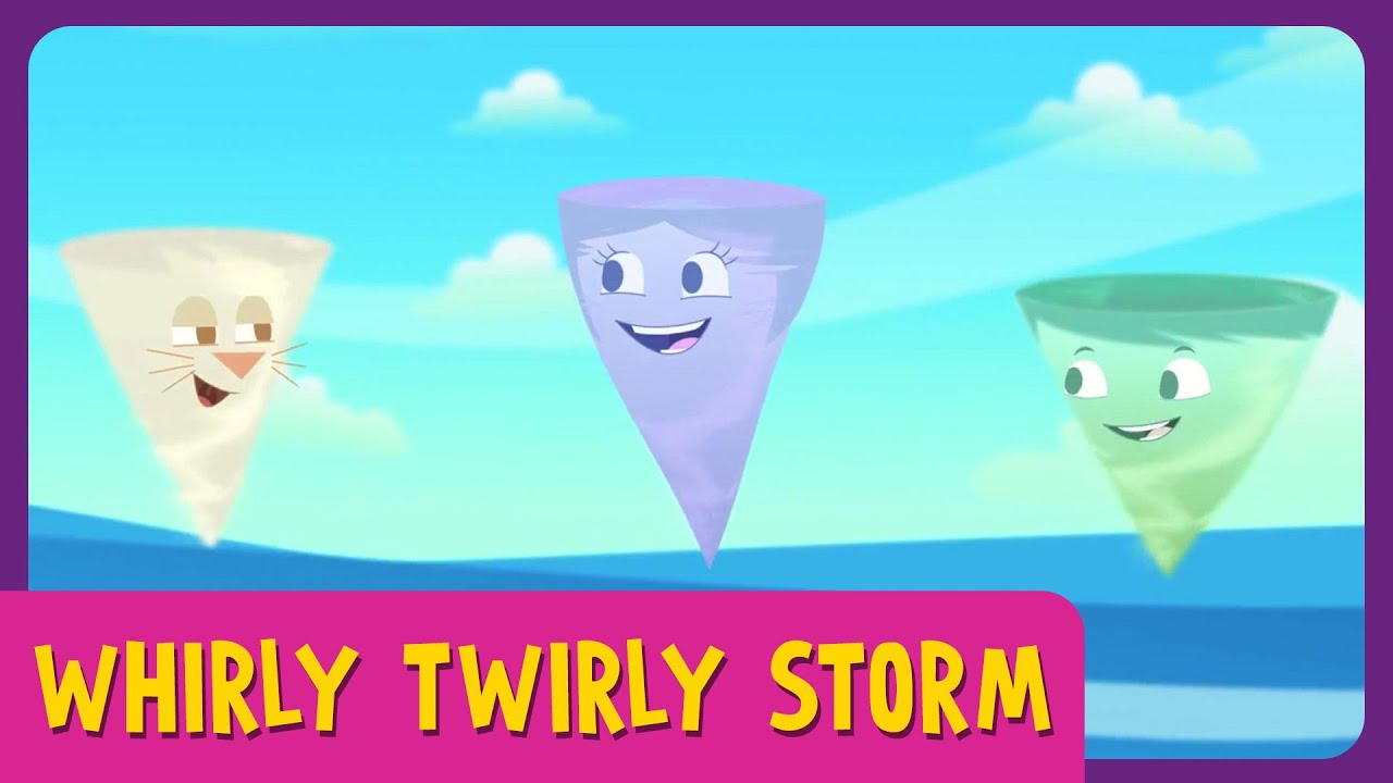 🟠 WHIRLY TWIRLY STORM - Full Episode l Earth To Luna!