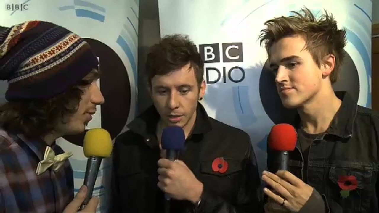 McFly - Tom Fletcher, Danny Jones Flones interviewed backstage Tom Deacon Radio 1's Teen Awards 2010