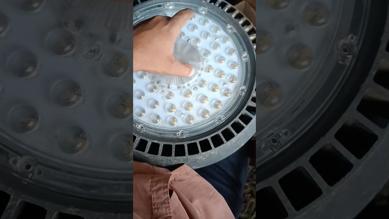 250W LED Flood Light - Water Damage KILLED the Driver! 💧⚡ (Board Repair or Replace?) #shorts