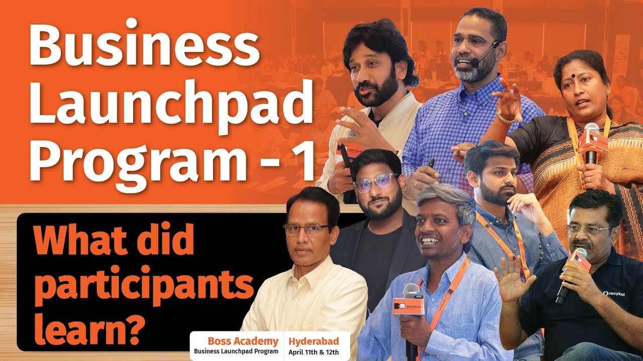 Business Launchpad Program 1 | What did participants learn?