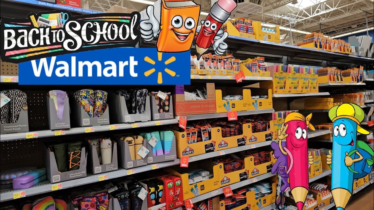 WALMART BACK TO SCHOOL 2024 WALKTHROUGH