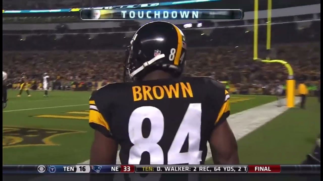 Every Antonio Brown NFL Touchdown