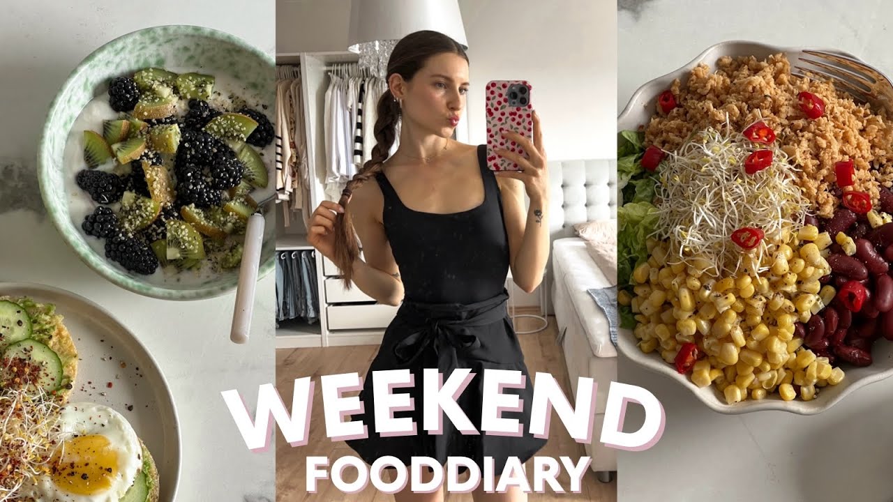 What I Eat - Weekend Fooddiary 💫 I itscaroo