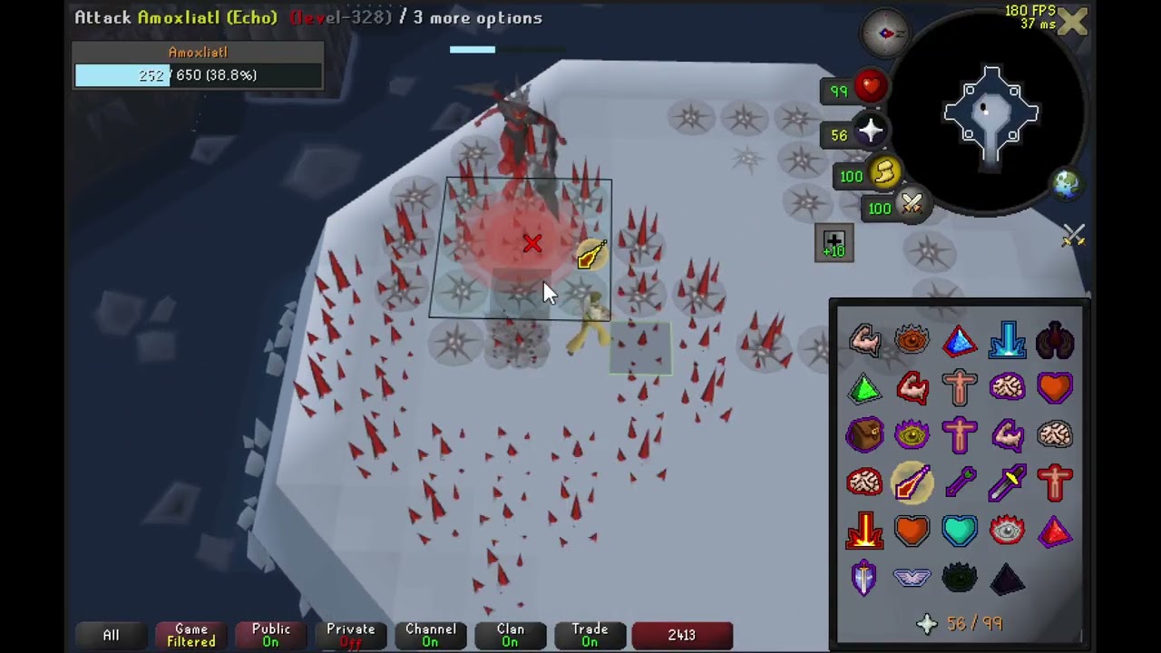 Echo Amoxliatl 0 Item Kill - Demonic Pacts League OSRS