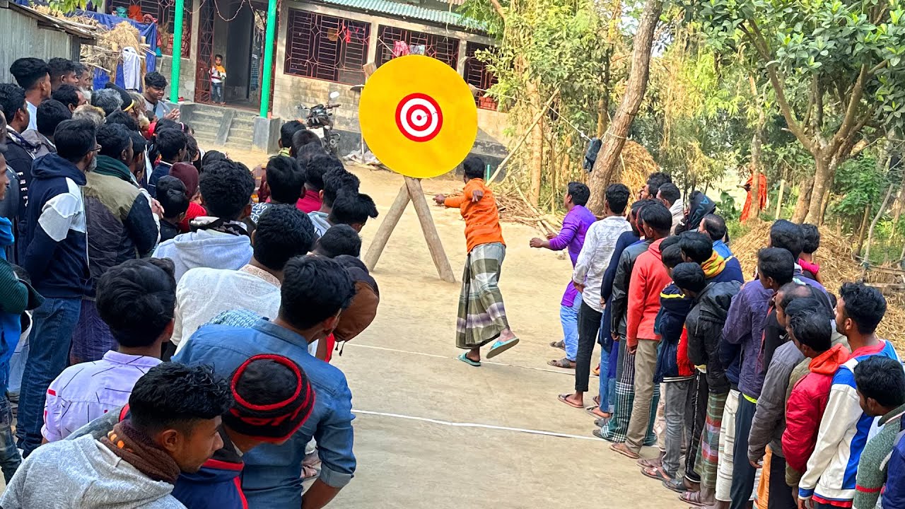 টার্গেট গেম এর কঠিন চ্যালেঞ্জে কে কে চমক দেখিয়ে বড় পুরস্কার জিতে নিলো ? Village People Target Game