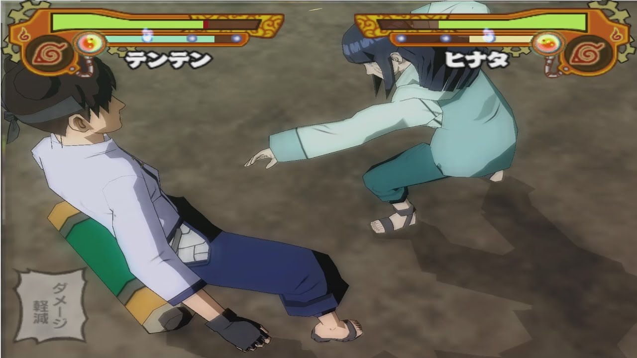 {Tenten Vs Hinata} Naruto Shippuden Ultimate Ninja 5