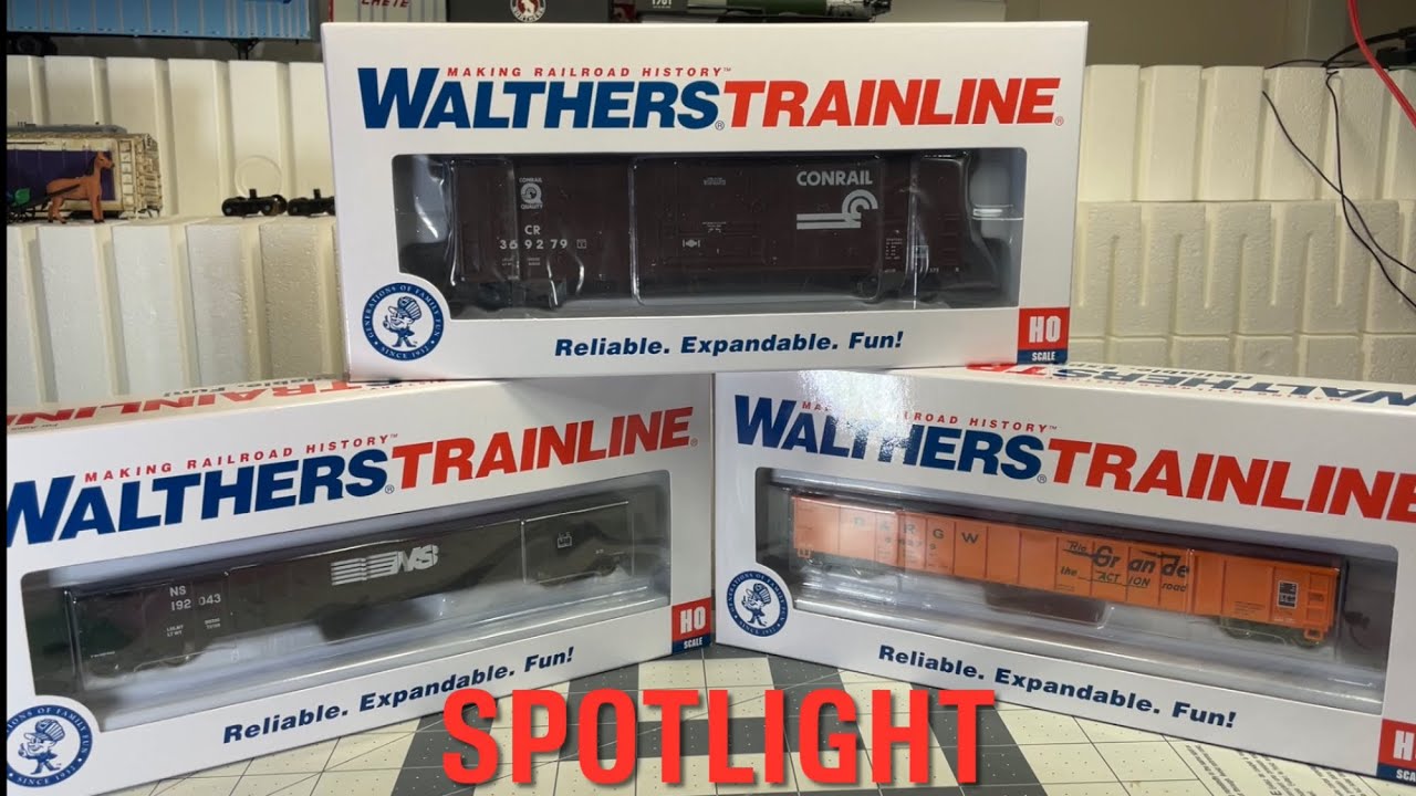 Walthers Trainline HO Railcars Spotlight