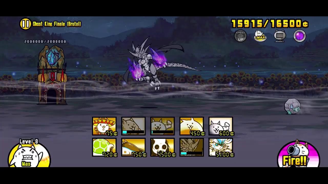 Playing battle cats/ getting cone cat/ uber fest