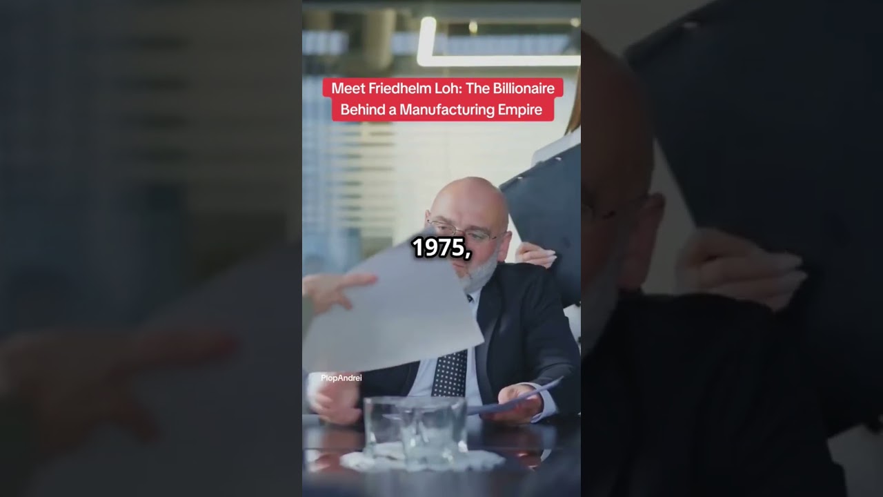 Meet Friedhelm Loh: The Billionaire Behind a Manufacturing Empire #billionaire #millionaire #money