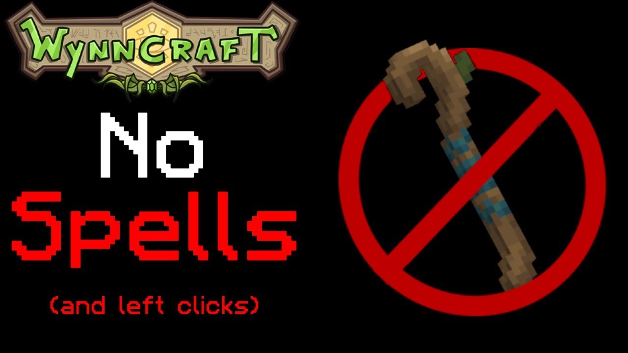 Can You Beat Wynncraft With NO SPELLS?